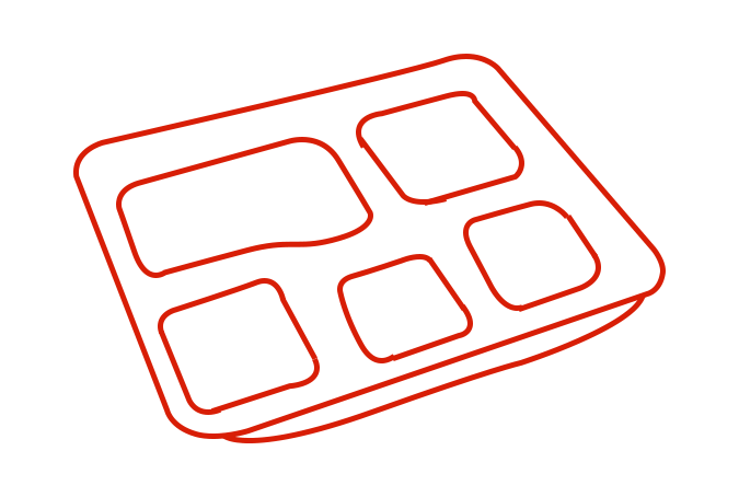 甘蔗渣托盤(pán)